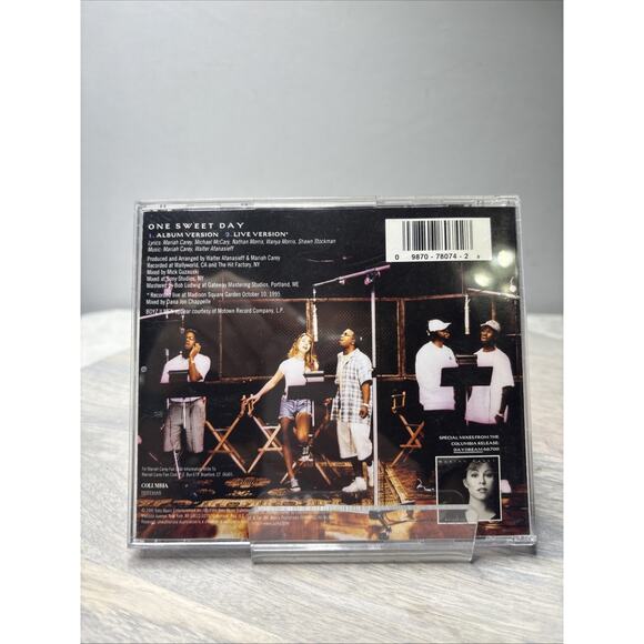 Mariah Carey & Boyz II Men – One Sweet Day (CD Single, Columbia, 1995) - Picture 2 of 5
